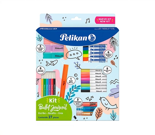 KIT BULLET JOURNAL PELIKAN CJ X27 PIEZAS